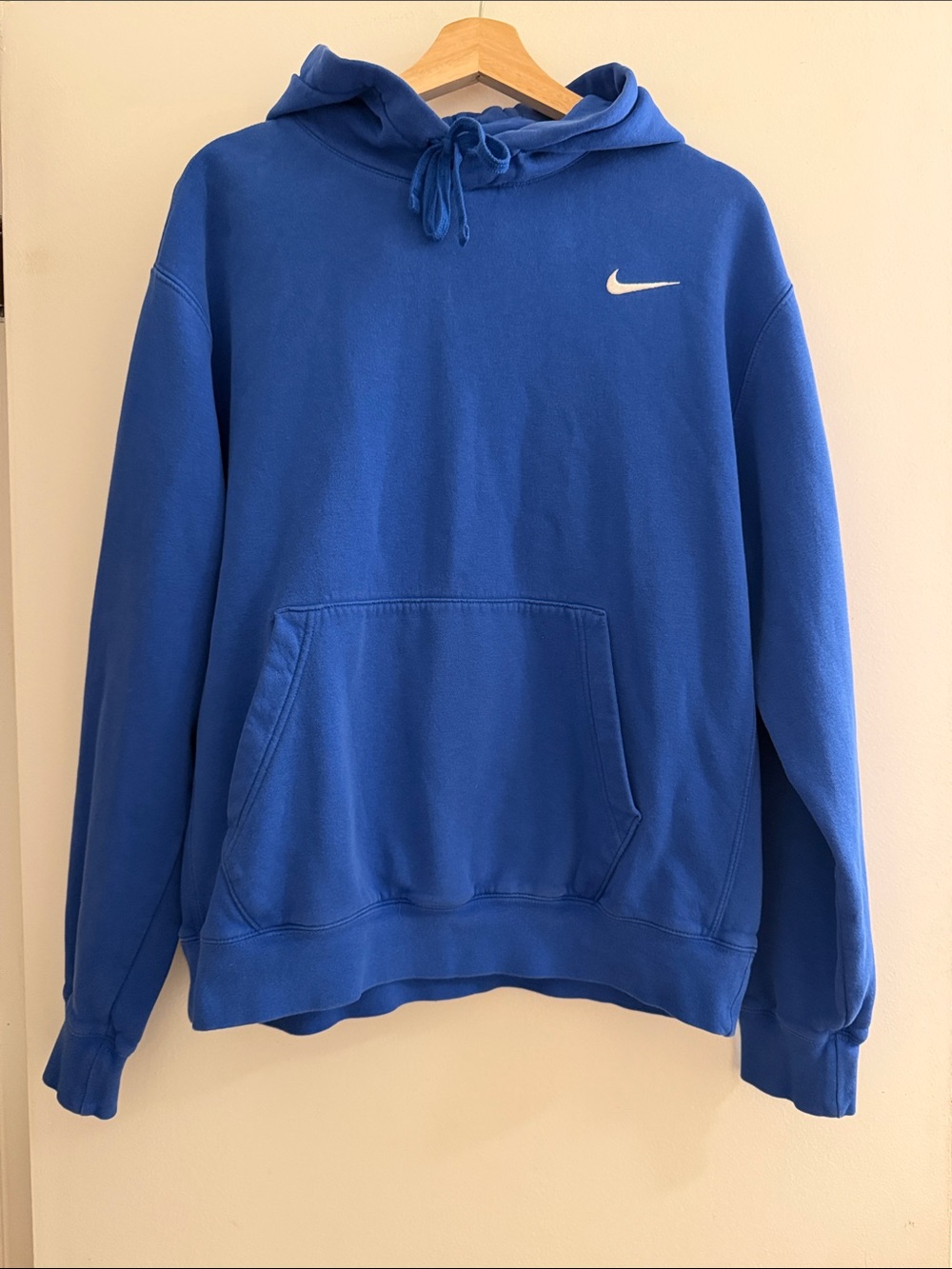 Royal Blue Nike Hooded Sweatshirt